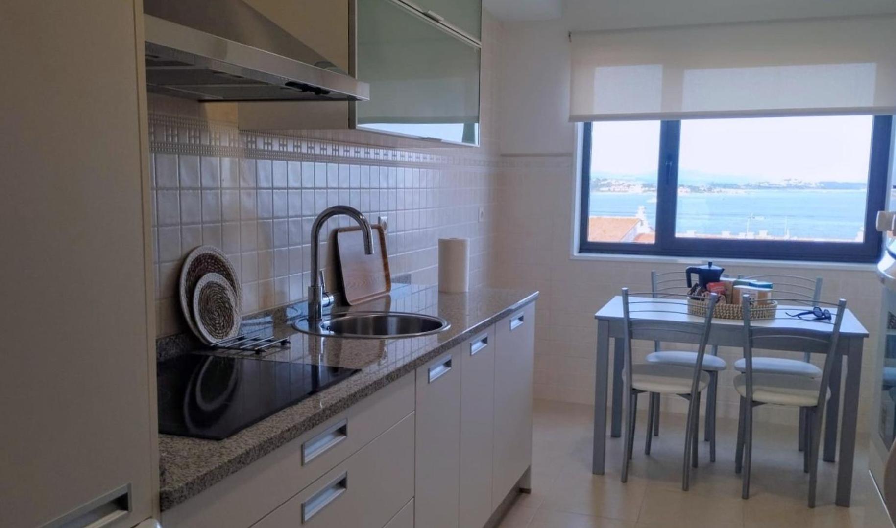 Apartamento Un Rincon Con Vistas A La Ria, Playa Y Parking. Ribeira Exterior foto